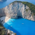 Ikonická pláž Navagio Řecko