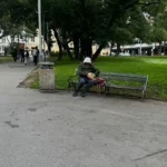 Hlavní nádraží, Praha, Bezdomovci